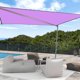 thumbnail image 3 of Tela triangular para protección solar | Lona impermeable anti-UV para jardín, patio, patio trasero y piscina | Toldo para sombra exterior | Instalación fácil | 1 unidad, 3 of 5