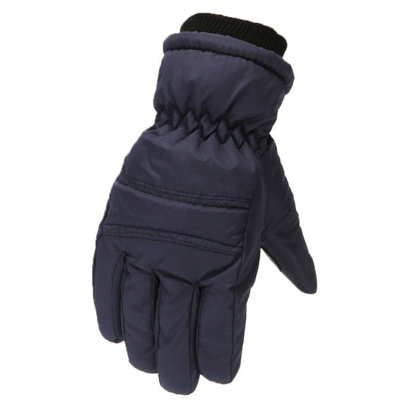 Winter Snow Gloves Teen Girls Boys Warm Fleece Cold-Weather Waterproof Windproof Non-Slip Ski Gloves for Outdoor Hiking