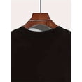 thumbnail image 4 of Men'S 3D Print Round Neck T-shirt, Loose Top OK Letter Pattern Breathable Casual Short Sleeves Polyester Tops for Summer Weekend Casual, 4 of 5