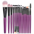 thumbnail image 1 of Fiudx Juego de 15 Brochas de Maquillaje, Kit de Artículos de Tocador, Juego de Brochas de Maquillaje de Lana, 1 of 2