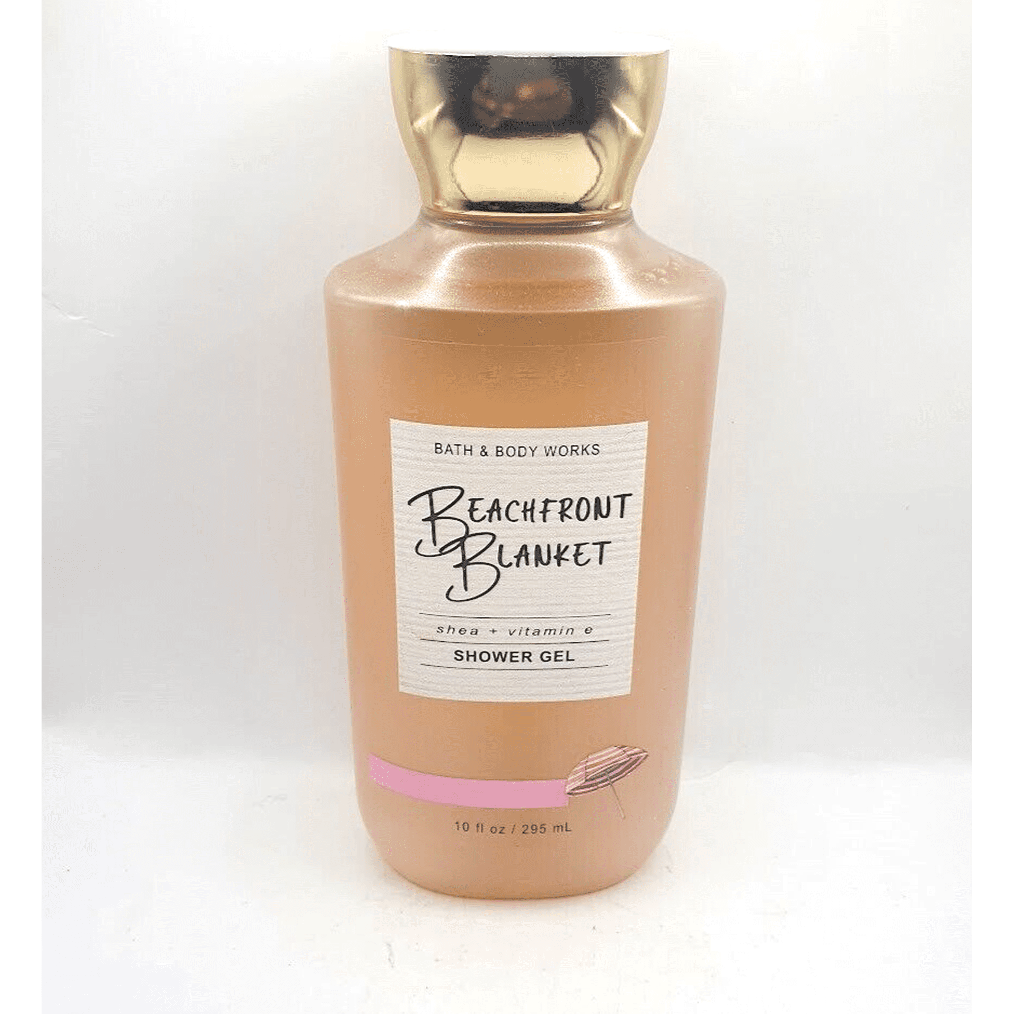 Bath and Body Works Shower Gel Body Wash 10 oz Shower Gel Beachfront Blanket
