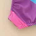thumbnail image 6 of LUOGENLI Girls Swimsuit Size 8 Two Piece Girls 2 Pieces Beach Bikini Bathing Suit with Pants Summer Casual Holiday Swimwear Cover up Sets Girls Swimsuits Size 10-12 2 Piece 3-4 Years, 6 of 7