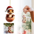 thumbnail image 2 of GUANGHONG Unique and Beautiful Decorated Acrylic Pendant With Beautiful Patterns and Ribbon Diameter Suitable for Indoor and Outdoor Decoration Holiday Party Decoration, 2 of 7