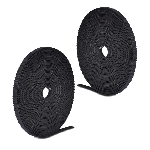 STAR- 2Pcs Gt2 Timing Belt 10Mm Width 2Mm Pitch Open End 2000Mm Length Cnc 3D Printer