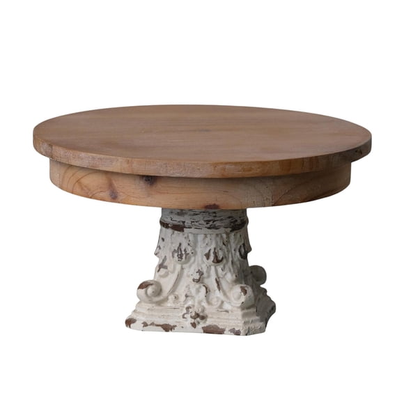 Siruishop Cake Stand Display Dessert Display Plate for Baby Shower Wedding Celebration 23.5cmx14cm