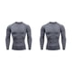 thumbnail image 4 of Jumpingount Ropa interior térmica para hombre, medias deportivas de secado rápido, capas Base para esquiar y correr, Tops, ropa deportiva de Gris,XL 2piezas, 4 of 6