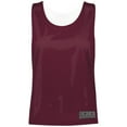 thumbnail image 1 of ASI 9719.380.2XL Haut Réversible en Maille pour Femmes, Marron & Blanc - 2TG, 1 of 1