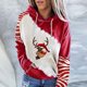 thumbnail image 1 of Pntutb moda mujer estampado cuello redondo pulóver tops manga larga blusa con capucha sudadera Pntutb Pntutb-2050, 1 of 5
