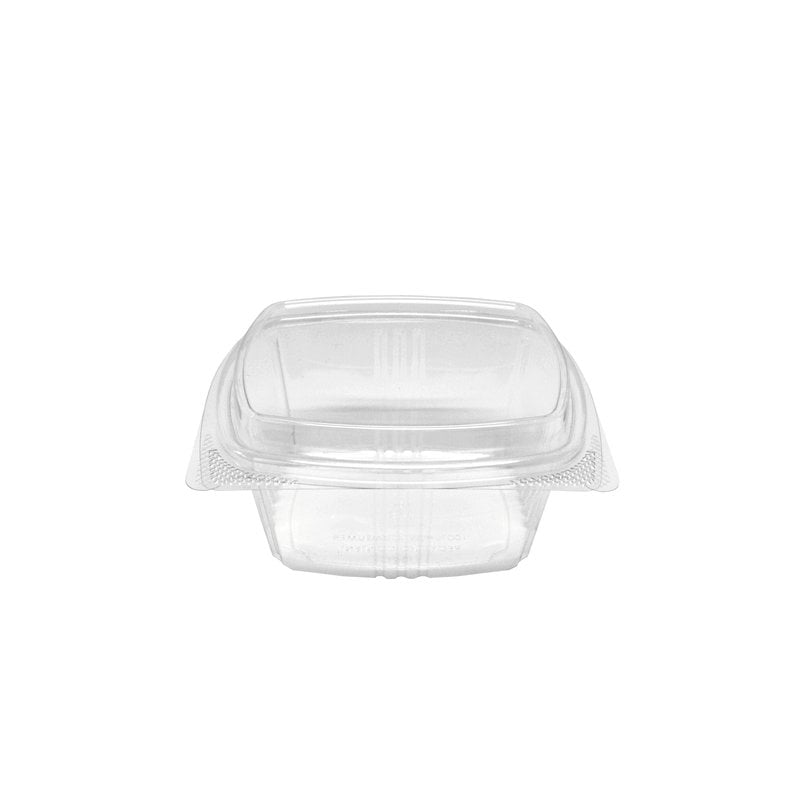 Koda Cup 16 oz. Tall RPET Clear Hinged Deli Meal Prep Fruit Salad ...