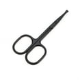 thumbnail image 1 of Ofertas Únicas 1 Pc Tijeras Redondas para Mujeres Tijeras Recortadoras de Cejas para Salón de Belleza Acero Inoxidable Negro, 1 of 3
