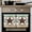Beige Green, variant on Beige Sage Green Texas Star Kitchen Towels Set of 2, Water Absorbent Dish Towel, Vintage Stars Wooden Decorative Hand Towels - Quick Drying Cloth for Cooking Baking, 18x28 Inch