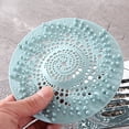 thumbnail image 4 of Riguas Drain Hair Catcher Super Soft Anti-clogging TPR Hair Catcher Shower Filter Plug Sealing Drain Cover Bathroom Supplies, 4 of 8