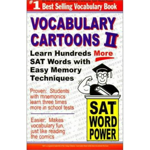 Pre-Owned Vocabulary Cartoons II, SAT Word Power (Paperback) 0965242269 9780965242264