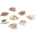 thumbnail image 1 of Wood Crafts, 400PCS Wood Chips  For Children's Room, 1 of 8