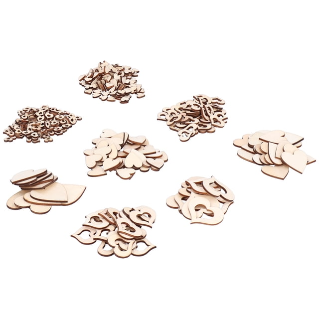 Wood Crafts, 400PCS Wood Chips For Children's Room