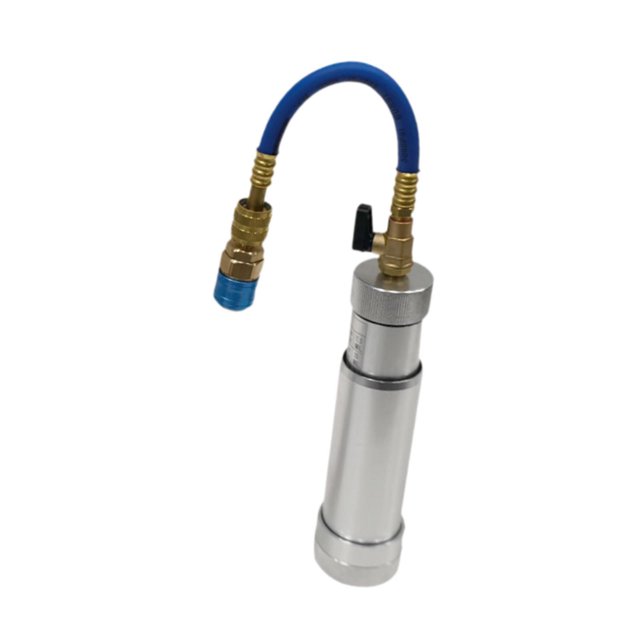 Kit de inyector de tinte de aceite Zulema para coche tubo de llenado de refrigerante aire acondicionado Estilo D