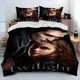 thumbnail image 2 of Juego de edredón de la saga Crepúsculo, funda de edredón de la saga Crepúsculo, juego de cama doble, funda de edredón, funda de almohada, juego de cama tamaño king y queen, 2 of 6
