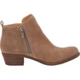 thumbnail image 3 of Lucky Brand Basel mushroom olive suede wide width Block Heel Booties (6), 3 of 5