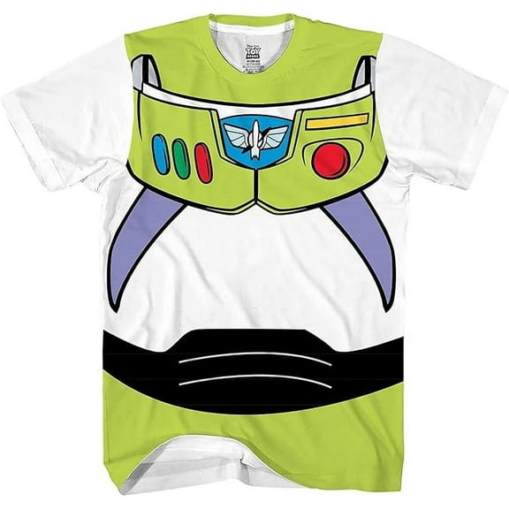 Toy Story Buzz Lightyear Astronaut Costume T-Shirt for Kids, 5T