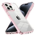 thumbnail image 2 of for iPhone 11 Pro Max Crystal Clear Case [Anti-Yellowing] Anti-Scratch Transparent Hard Back and Flexible Edge [Military Grade Drop Protection] Shockproof Phone Cover for iPhone 11 Pro Max, Pink, 2 of 8