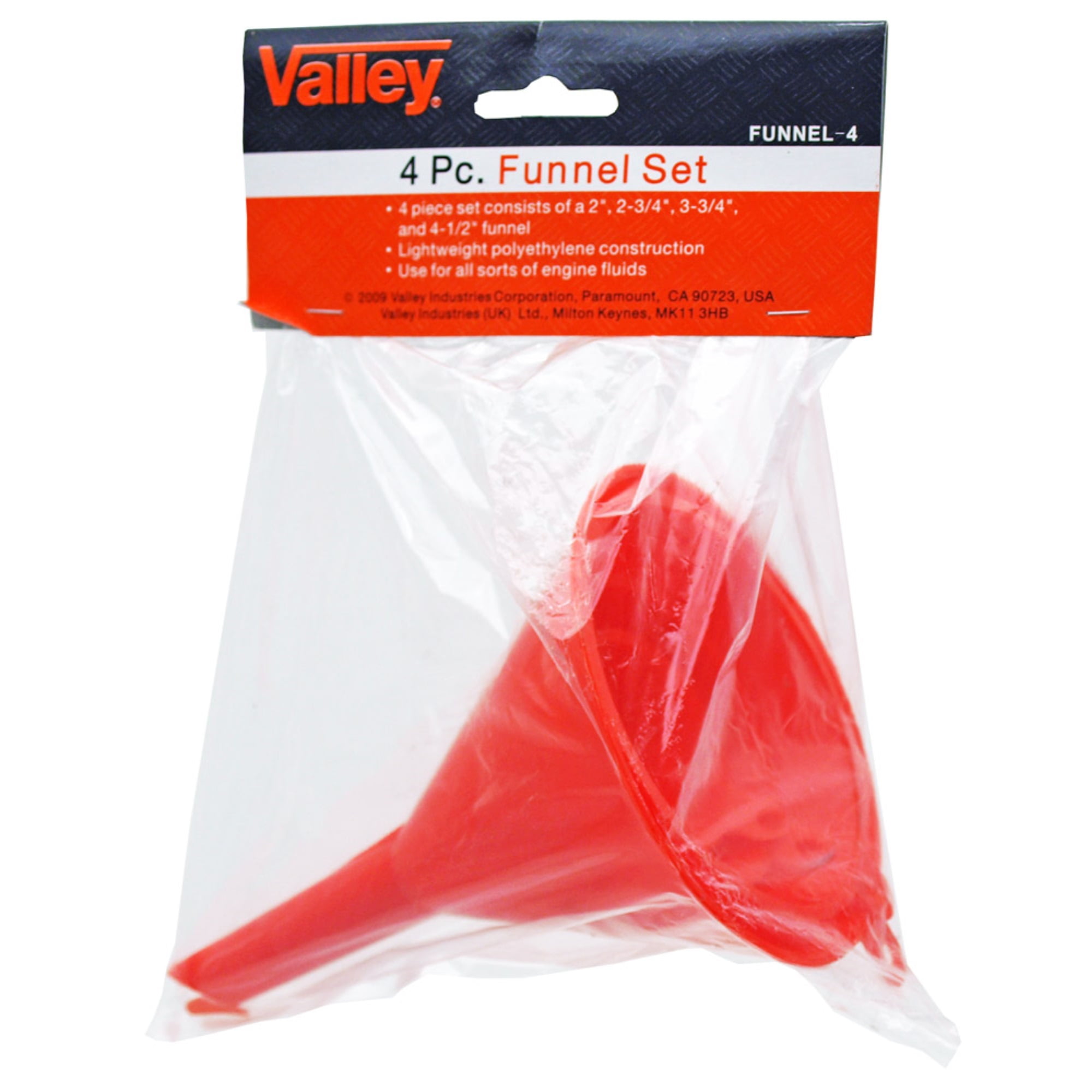 4pc. Funnel Set