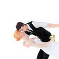 thumbnail image 3 of Dalx Resin Bride And Groom Figurine Romantic Cake Topper Resin Craft Wedding Decoration, 3 of 4