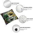 thumbnail image 4 of Nawypu Mardi Gras Pillow Covers  for Home Decorations Beads Eye Mask Fleur De Lis Decor Happy Mardi Gras Throw Pillows Decorative Cushion Cases Mardi Gras Decorations 2pc, 4 of 6
