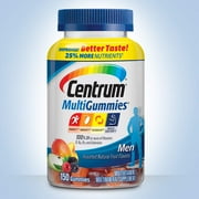 2 Pack Centrum MultiGummies Men Multivitamin 150 gummies each