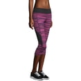 thumbnail image 5 of Hanes Sport Women's Performance Color Blocked Capri Leggings, 5 of 5