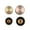 Low & High, variant on 1Pcs Brass R134A AC Valve Accessories, Leakproof High Pressure Port Covers, Replacement Air Conditioner Service Accessories for Vehicles