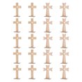 thumbnail image 3 of 20 juegos de adornos sencillos en forma de cruz de madera para decoración del hogar, adorno de cruz de madera para el hogar, 3 of 7