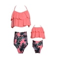 thumbnail image 2 of Summer Mother Daughter Family Matching Ruffle High Waist Bikini Swimsuit Bathing wear, 2 of 2