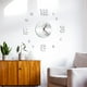 thumbnail image 4 of Reloj de pared grande 3D DIY con números, sin marco, espejo, adhesivo para pared Argén, 4 of 7