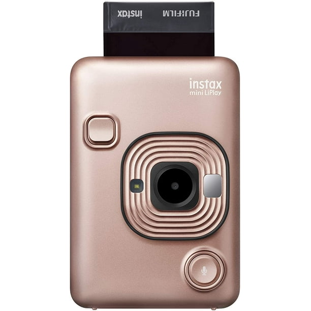Fujifilm Instax Mini LiPlay (Blush Gold) - Walmart.ca