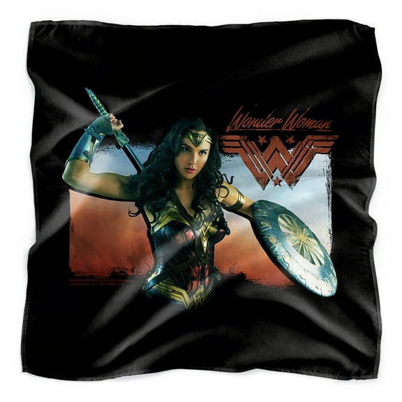 Wonder Woman Movie Warrior Woman Bandana (21 in x 21 in)