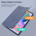 thumbnail image 3 of Case for Samsung Galaxy S6 Lite 10.4 Tab Cover for Samsung Tab A8 10.5 S7 S8 S9 11 S7 Plus S7 FE S8 Plus S9 Plus Smart Cover (Drak Blue,Tab S8 Plus 12.4), 3 of 7