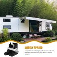 thumbnail image 3 of Miangastore Rv Pull Lock Latch Trunk Latch Lock Black Plastic Metal 1Pcs 5.1X3.3X3.1In, 3 of 8
