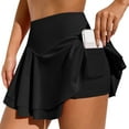 thumbnail image 5 of Plus Size Tennis Skirt For Women High Waist Stretchy Elastic Band Comfortable Athletic Dress With Flowy Fabric, 5 of 5