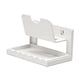 thumbnail image 3 of Soporte para tapa de olla para puerta de gabinete/montaje en pared/de pie para una organización fácil y ordenada Blanco 1 nivel, 3 of 6