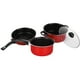 thumbnail image 4 of Juego de 3 sartenes antiadherentes para sopa y leche, utensilio de cocina multifuncional para uso diario en el hogar., 4 of 6