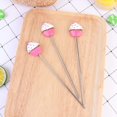 thumbnail image 4 of Cupcakes Bread Baking Tools 4 pcs Cake Test Pin Heart Cake Shape Kitchen Stainless Steel Baking Tool Cake Tester Probe for Biscuit Cupcake Cookie Cake, 4 of 5