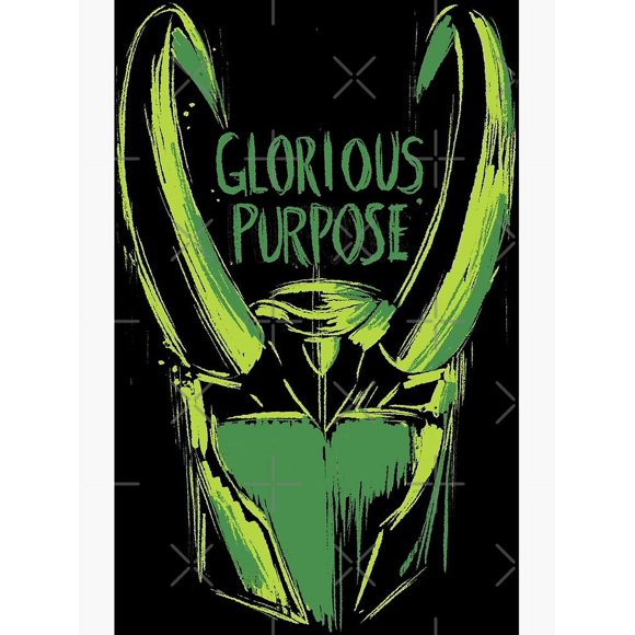 Glorious Purpose Poster Framed-unframed