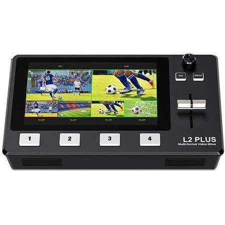 UPC: 0614993193559 | L2PLUS Multi-Camera Video Mixer Switcher with 5.5  LCD Display