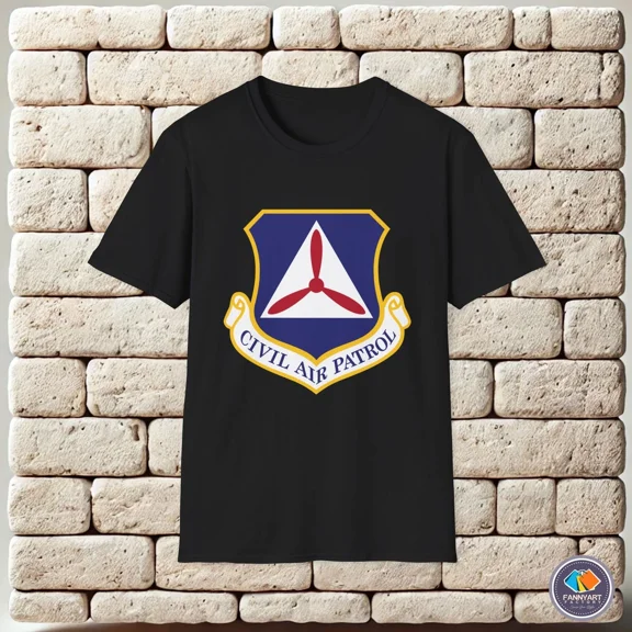 Reprint Rare Civil Air Patrol Logo Unisex T-Shirt