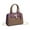 BB-Stone/Purple, variant on XB Womens Small Satchel Handbags Crossbody Bag Faux Leather Shoulder Purse Top Handle Tote Bag with Detachable Strap-Taupe