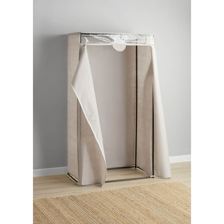 Mainstays Single Tier Zippered Steel Adult Clothes Closet