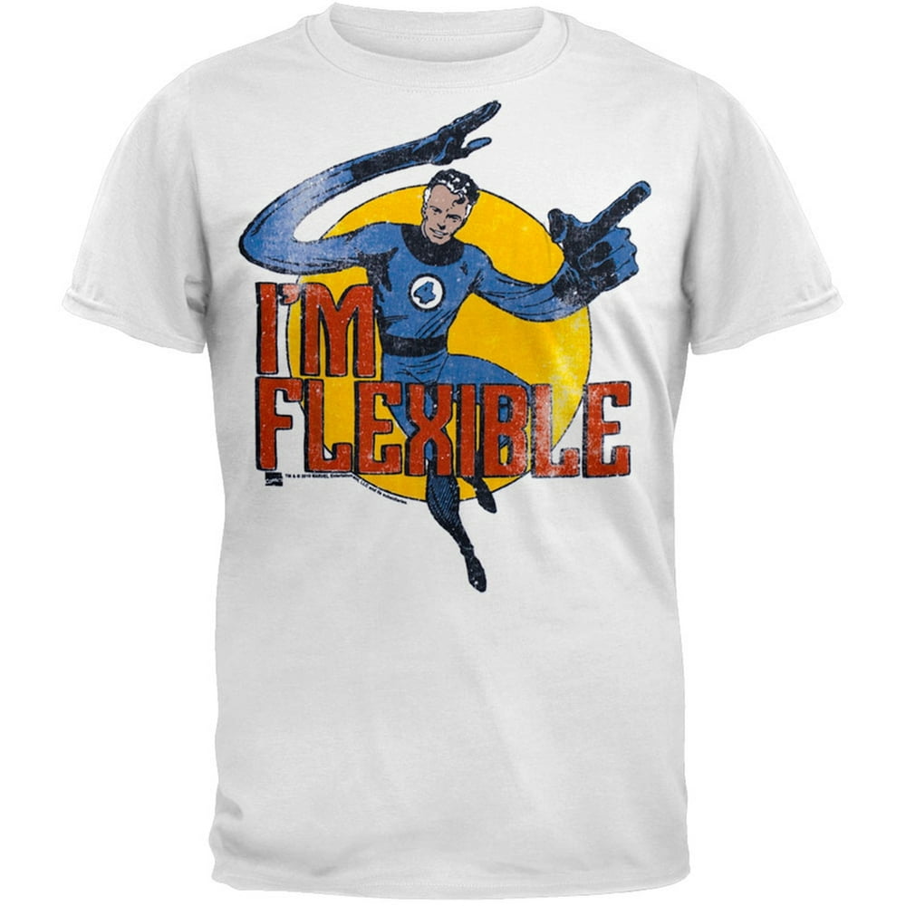Fantastic Four - Fantastic Four - I'm Flexible Soft T-Shirt - Walmart ...