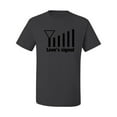 thumbnail image 2 of Love's Signal Love Language Couple Valentine's Day Men's Graphic T-Shirt, Charcoal, 5XL, 2 of 3