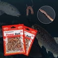 thumbnail image 4 of Señuelos de pesca Wdftyju gusanos de arena secos realistas, 4 of 9