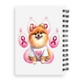 thumbnail image 2 of Faith Love Hope Pomeranian Breast Cancer Awareness Survivor Spiral Bound Journal Pom Dog Lover Gifts 5x7in Spiral Notebook - 02017, 2 of 5